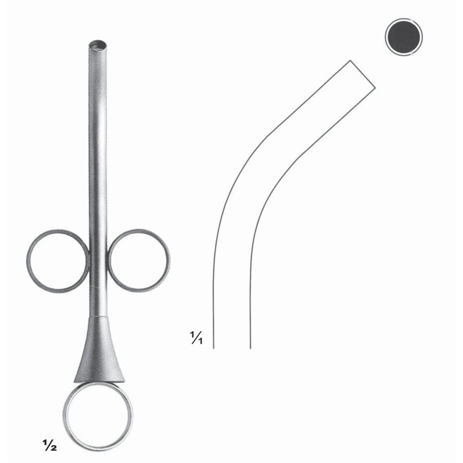 Bone Instruments Curved Fig 04 6/7 mm (L-023-04) by Dr. Frigz