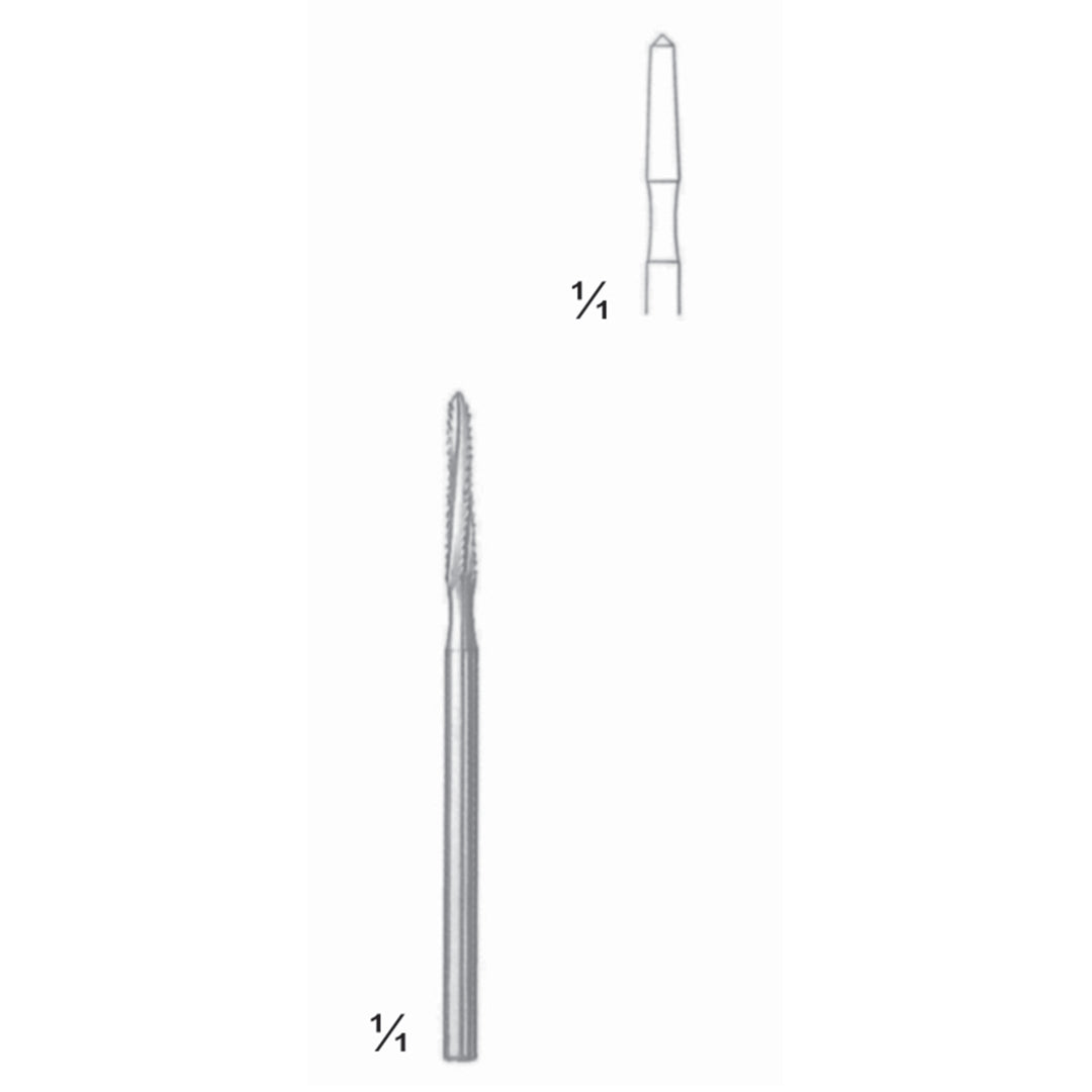 Lindeman Bone Instruments Straight 4,5 cm 10 mm For Vertical Cuts In The Buccal Aspect Of The Mandible (L-024-04) by Dr. Frigz