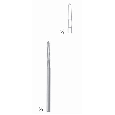 Lindeman Bone Instruments Straight 4,5 cm 10 mm For Vertical Cuts In The Buccal Aspect Of The Mandible (L-024-04)