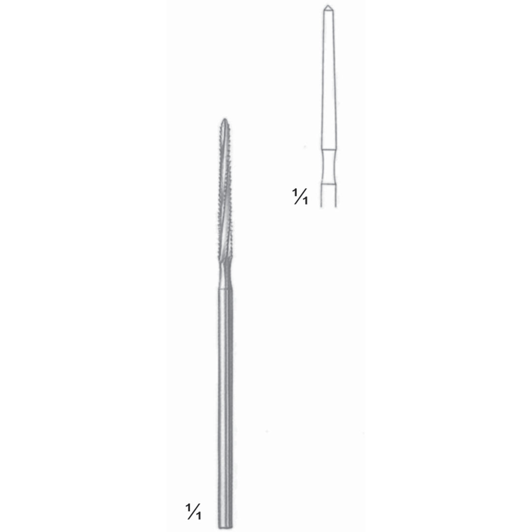 Lindeman Bone Instruments Straight 6,5cm 22 mm For Vertical Cuts In The Buccal Aspect Of The Mandible (L-025-06) by Dr. Frigz