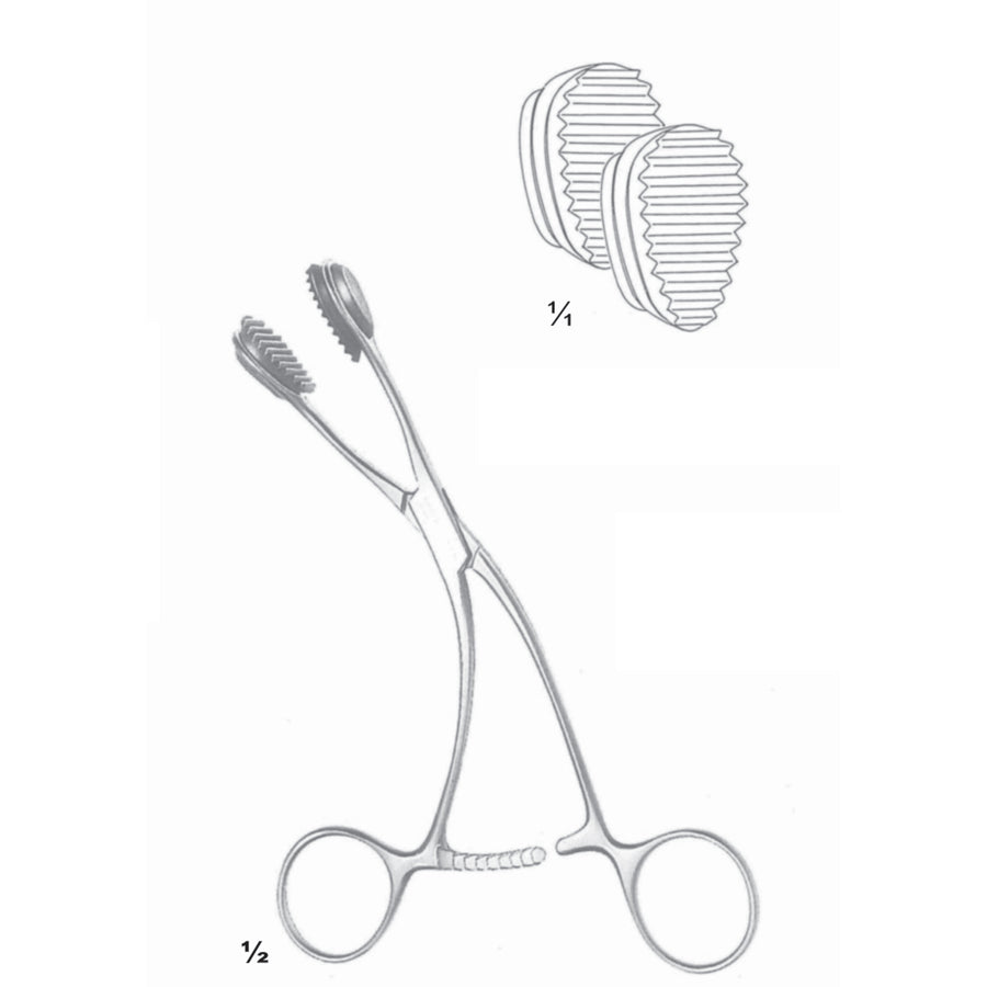 Bone Instruments Rubber Inserts, Pair (L-096-00) by Dr. Frigz