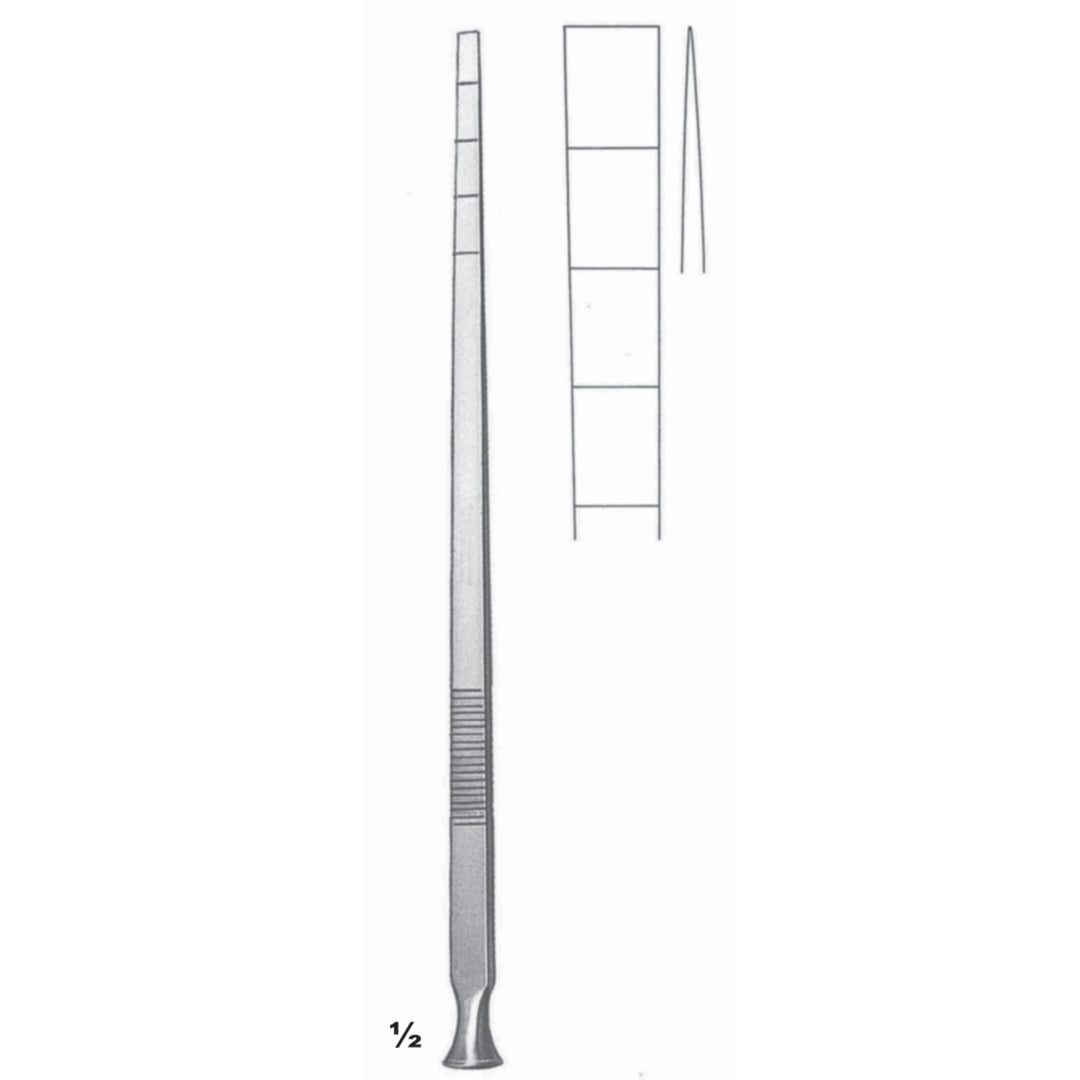Epker Bone Instruments Straight 18cm 8 X 1,2 mm (L-113-08) by Dr. Frigz