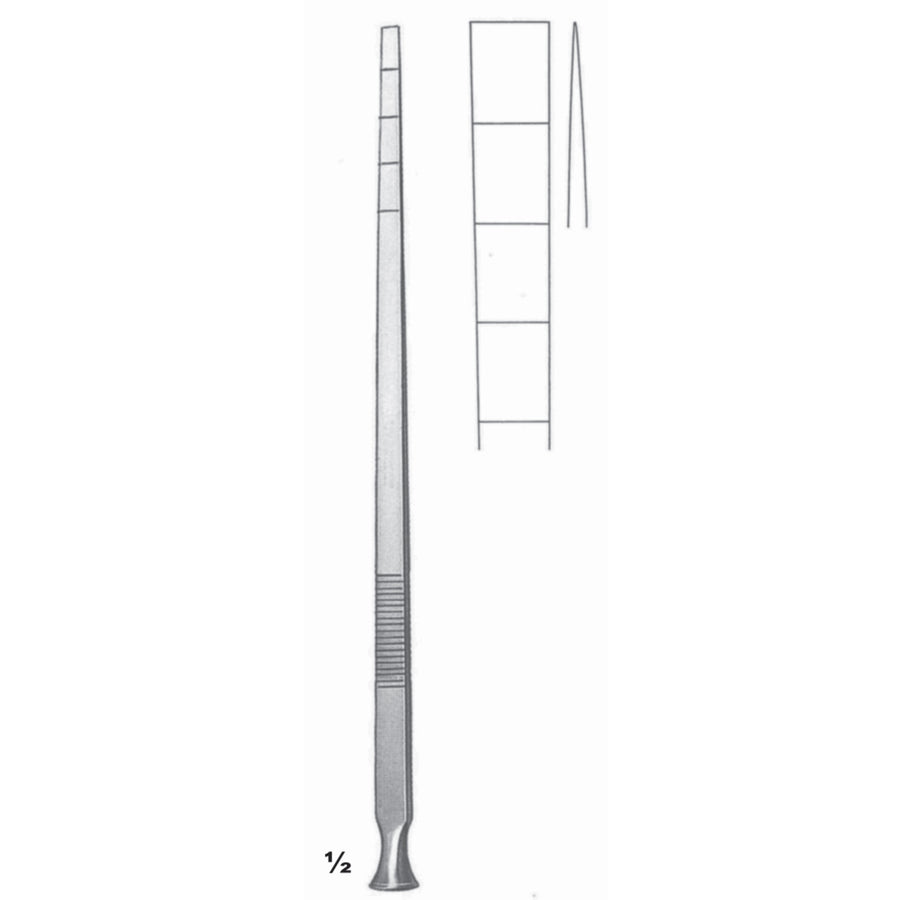 Epker Bone Instruments Straight 18cm 8 X 1,2 mm (L-113-08) by Dr. Frigz