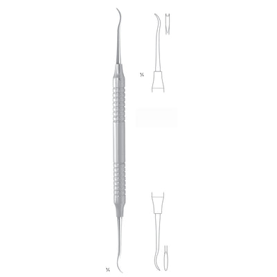 Korner/Westermann Bone Instruments 18Cm Membrane Placing Instruments, For Placing & Fixing Membranes (L-126-02)