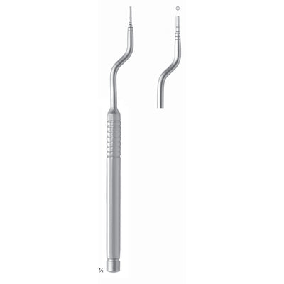 Korner/Westermann Bone Instruments 17.5Cm 7-10-11-13-15 Mm Fig 1 2,0 Mm / 3,3 Mm Concav Working End For Sinus Floor Elevation, Graduated (L-128-01)