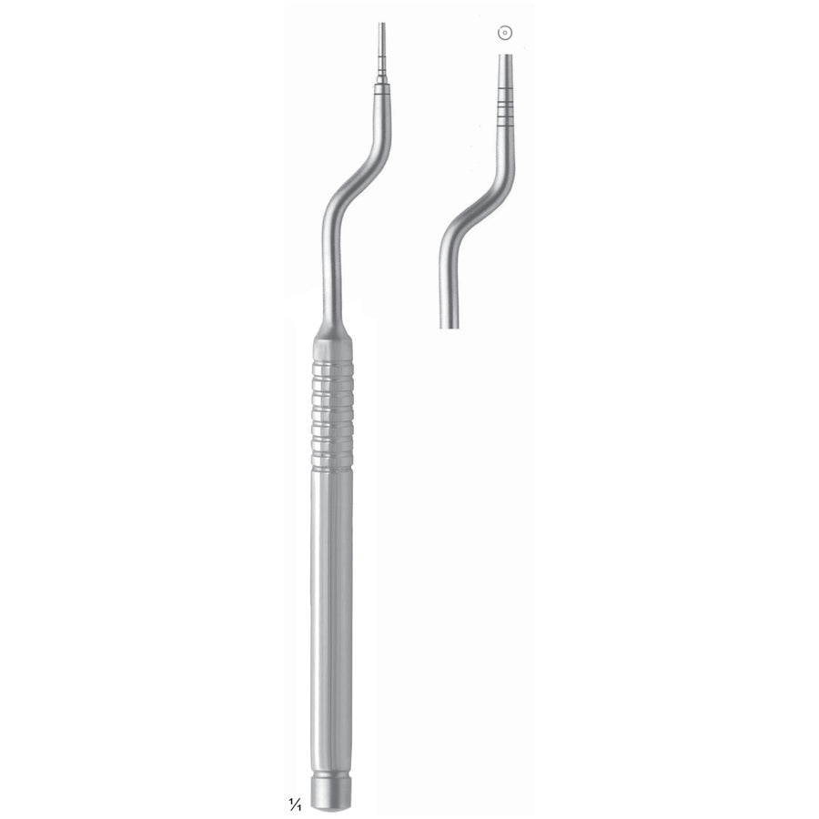 Korner/Westermann Bone Instruments 17.5cm 7-10-11-13-15 mm Fig 2 2,9 mm /3,7 mm Concav Working End For Sinus Floor Elevation, Graduated (L-129-02) by Dr. Frigz
