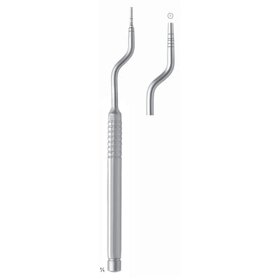 Korner/Westermann Bone Instruments 17.5Cm 7-10-11-13-15 Mm Fig 3 3,2 Mm / 4,3 Mm Concav Working End For Sinus Floor Elevation, Graduated (L-130-03)