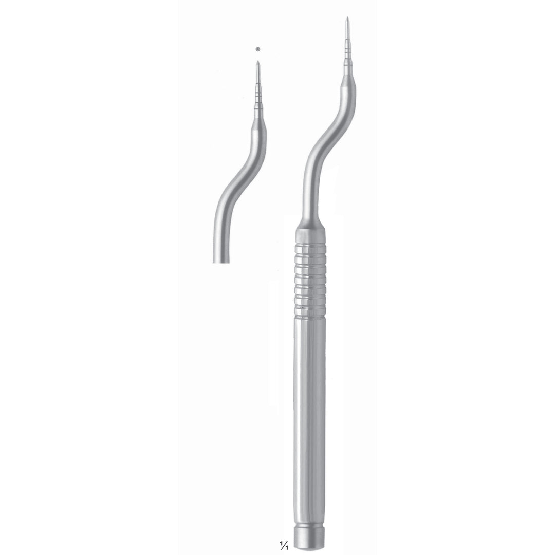 Korner/Westermann Bone Instruments 17.5Cm 7-10-11-13-15 Mm Fig 0X 1,3 Mm / 2,8 Mm Convex Working End For Sinus Floor Elevation, Graduated (L-131-00) by Raymed