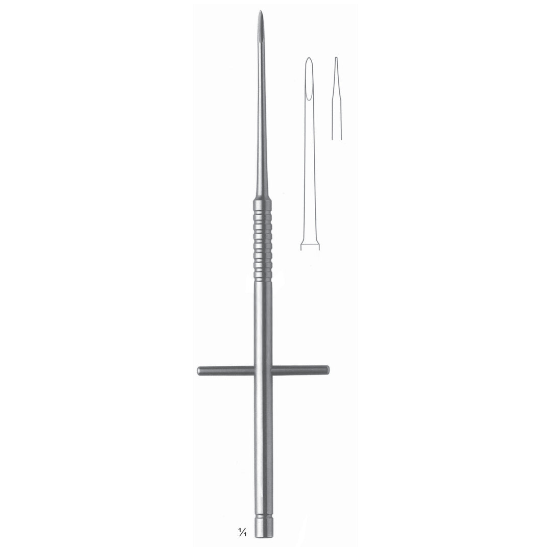 Bone Instruments Straight Fig 2 2,2/2,8 mm (L-136-02) by Dr. Frigz