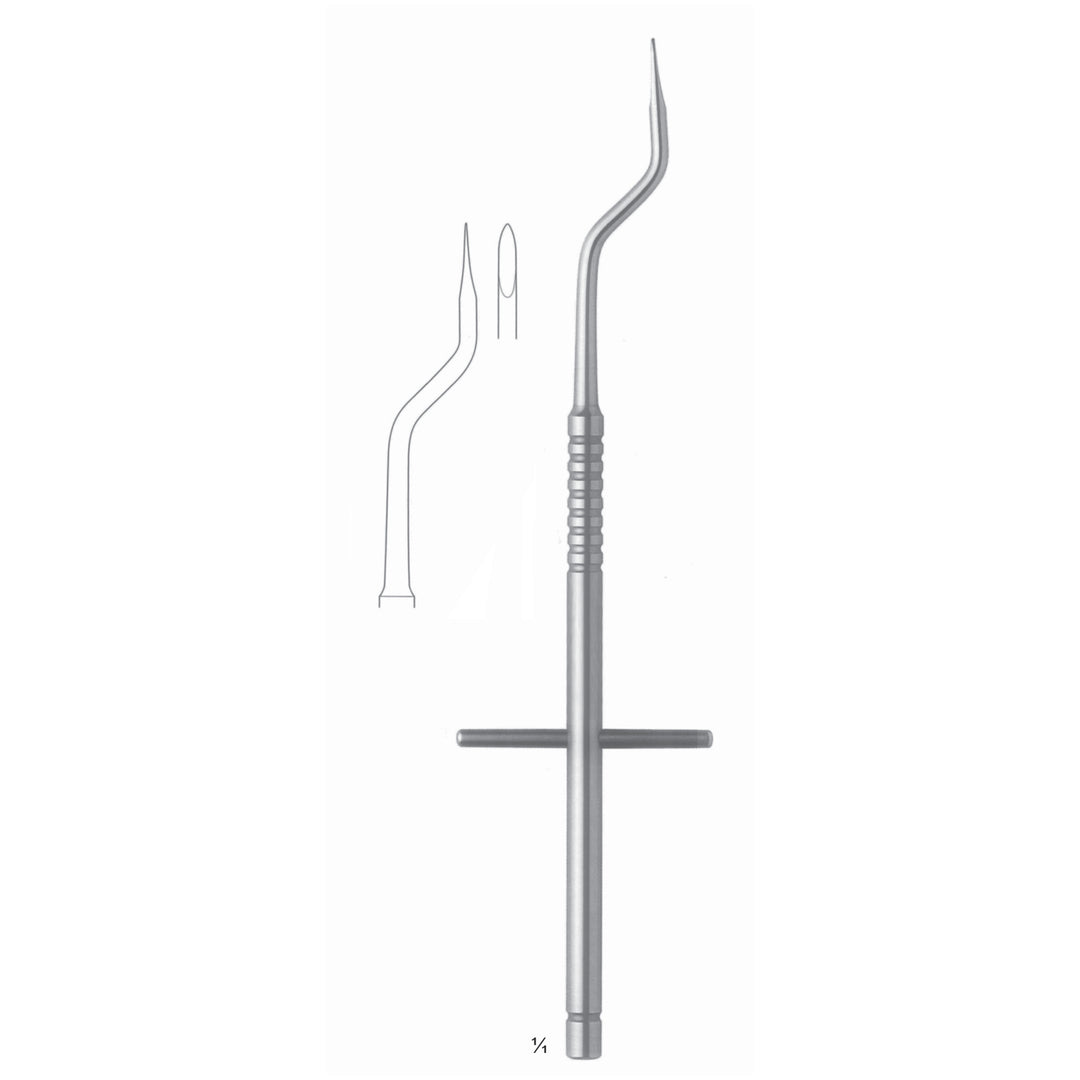 Bone Instruments Bayonet Fig 2B 2,2/2,8 mm (L-140-22) by Dr. Frigz