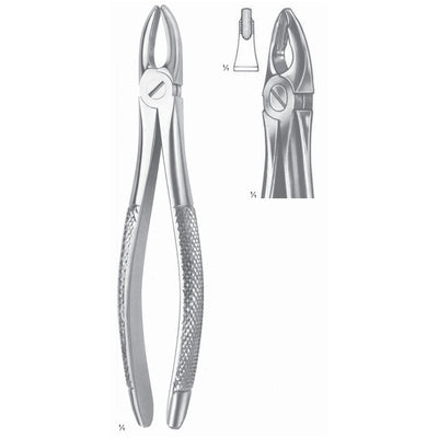 Extracting Forceps Upper Incisors & Premolars, Gripping In Depth Fig 34 (M-008-34)