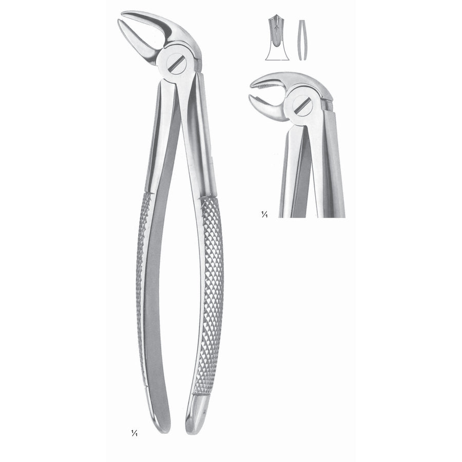 Extracting Forceps Molars Fig 22 (M-020-22) by Dr. Frigz