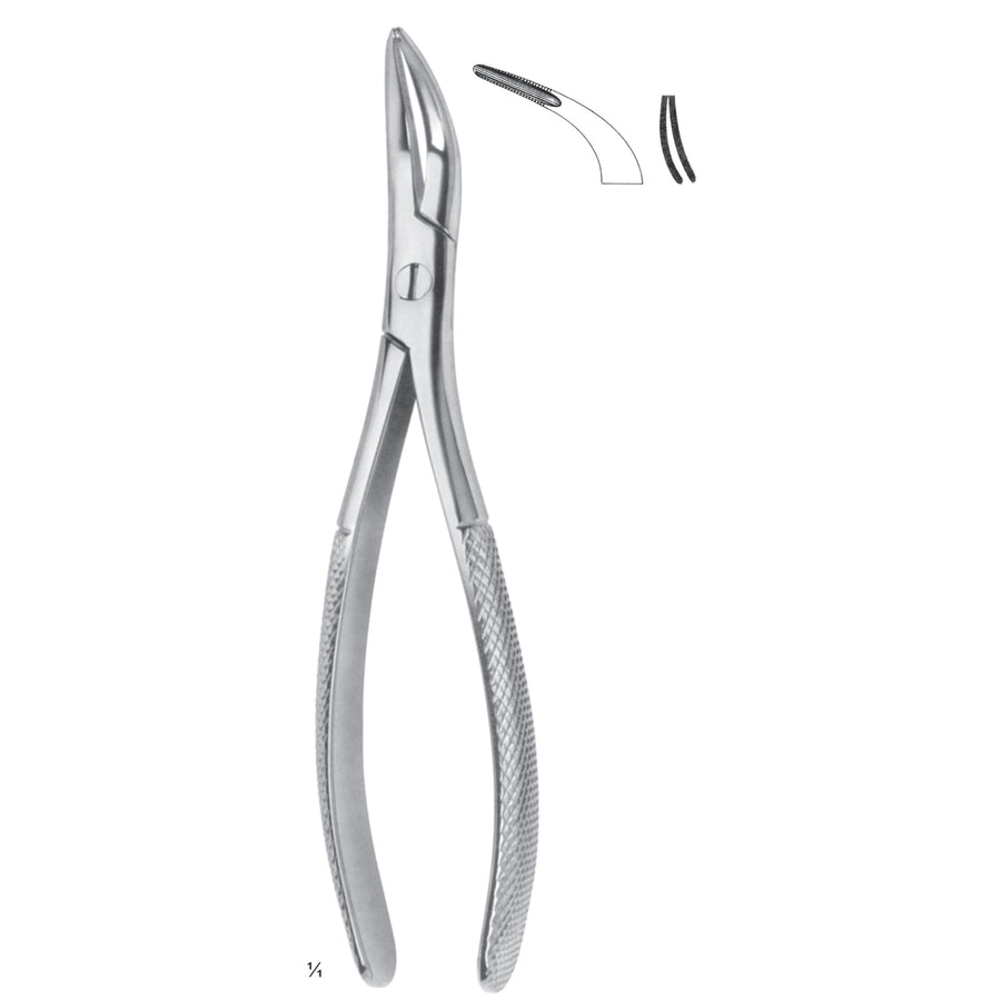 Witzel Extracting Forceps Roots Fragments, Universal Fig 501 (M-040-501) by Dr. Frigz
