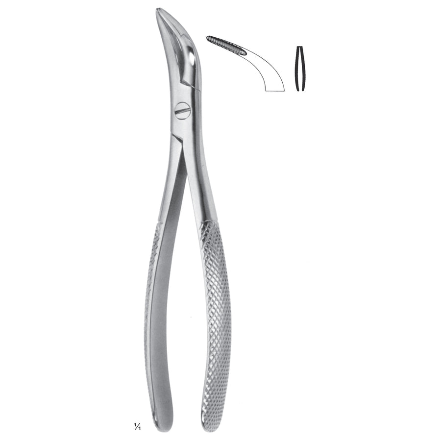 Witzel Extracting Forceps Roots Fragments, Universal Fig 502 (M-041-502) by Dr. Frigz