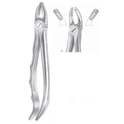 Extracting Forceps Molars Fig 18 A (M-047-18A)