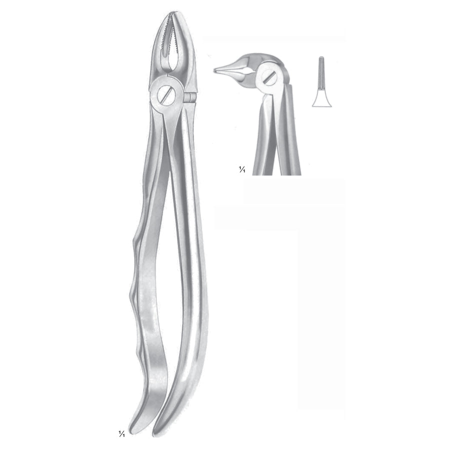 Extracting Forceps Roots, Very Fine Fig 133 (M-076-133) by Dr. Frigz