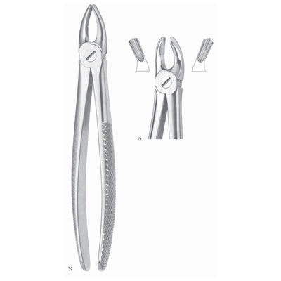 Extracting Forceps Molars, Left Fig 18 (M-085-18)