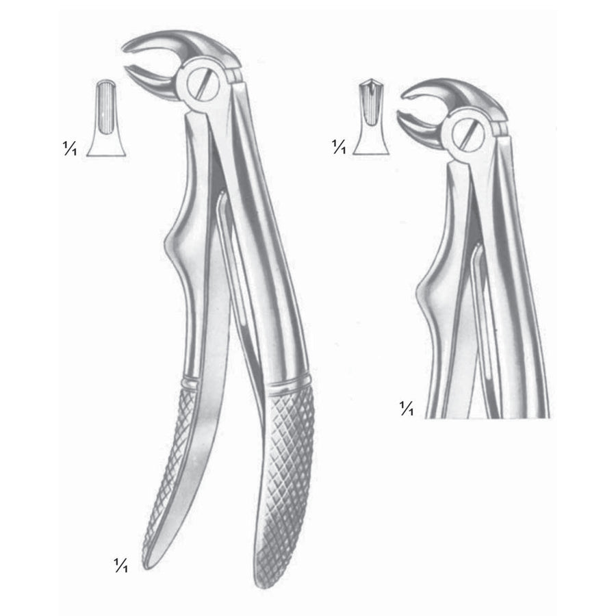 Klein Extracting Forceps Lower Molars (M-115-06) by Dr. Frigz