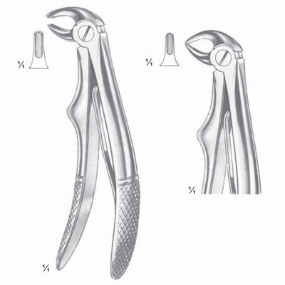 Klein Extracting Forceps Lower Roots (M-116-07)