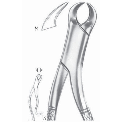 Extracting Forceps Lower Molars Fig 16 (M-118-16)