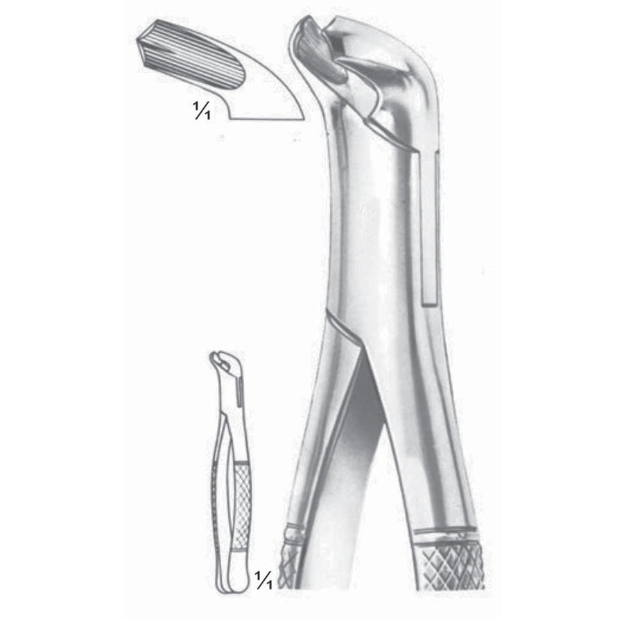 Extracting Forceps Lower Molars Fig 17 (M-119-17) by Dr. Frigz