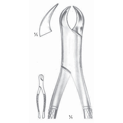 Extracting Forceps Lower Molars Fig 23 (M-120-23)