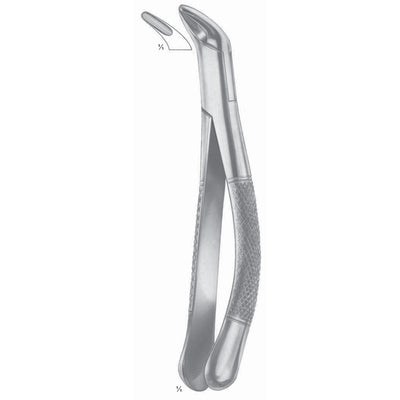 Cryer Extracting Forceps Lower Incisors, Premolars, Roots Fig 151 (M-125-151)