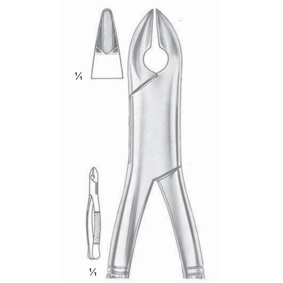 Kells Extracting Forceps Upper Incisors, Canines Premolars Fig 99 C (M-150-99C) by Dr. Frigz