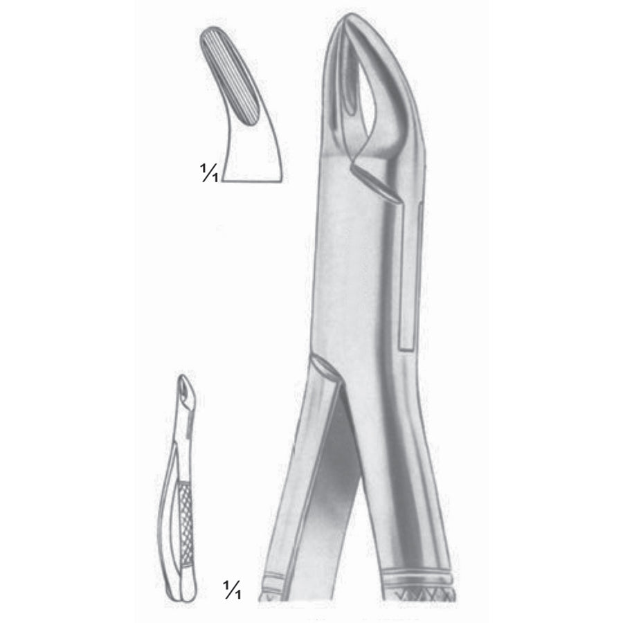 Cryer Extracting Forceps Upper Teeth, For Children Fig 150 S (M-157-150S) by Dr. Frigz