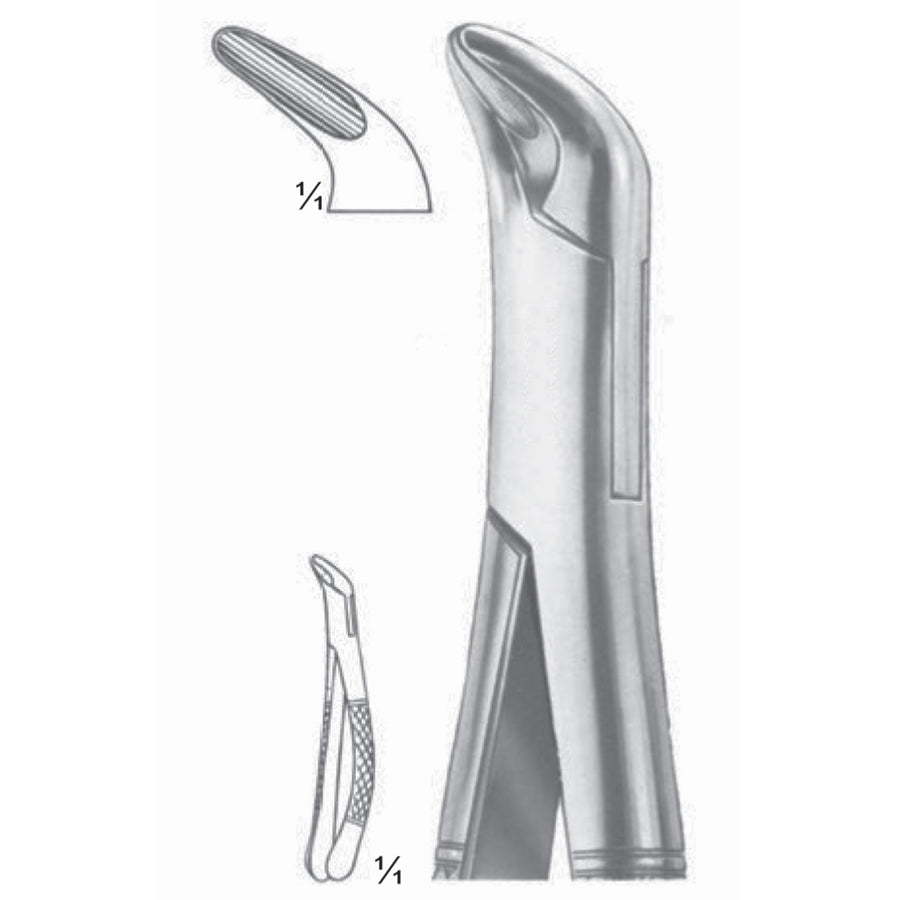 Cryer Extracting Forceps Lower Teeth, For Children Fig 151 S (M-158-151S) by Dr. Frigz