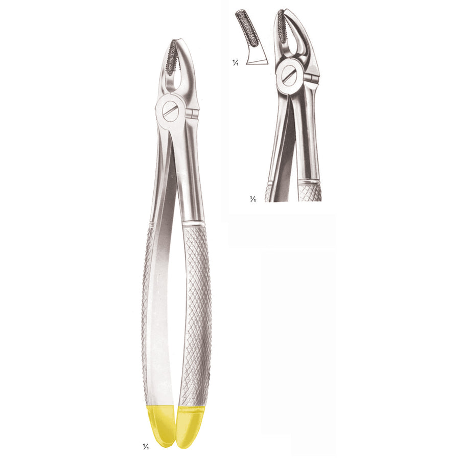 Extracting Forceps Upper Premolars, Diamond-Coated Jaws Fig 7 (M-161-07) by Dr. Frigz