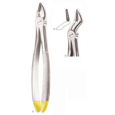 Extracting Forceps Upper Roots, Diamond-Coated Jaws Fig 51 (M-168-51) by Dr. Frigz