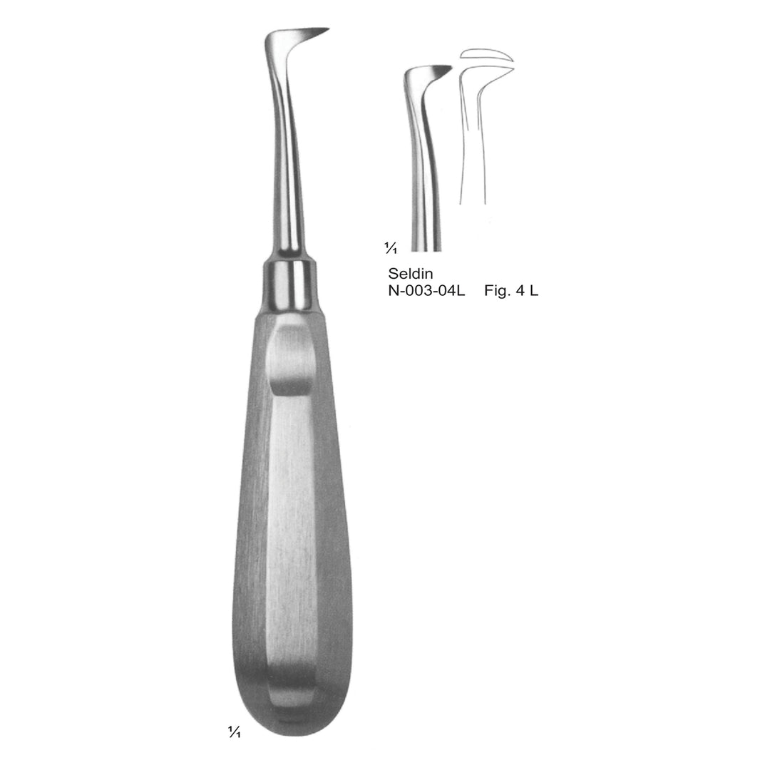 Seldin Root Elevators Fig 4 L (N-003-04L) by Dr. Frigz