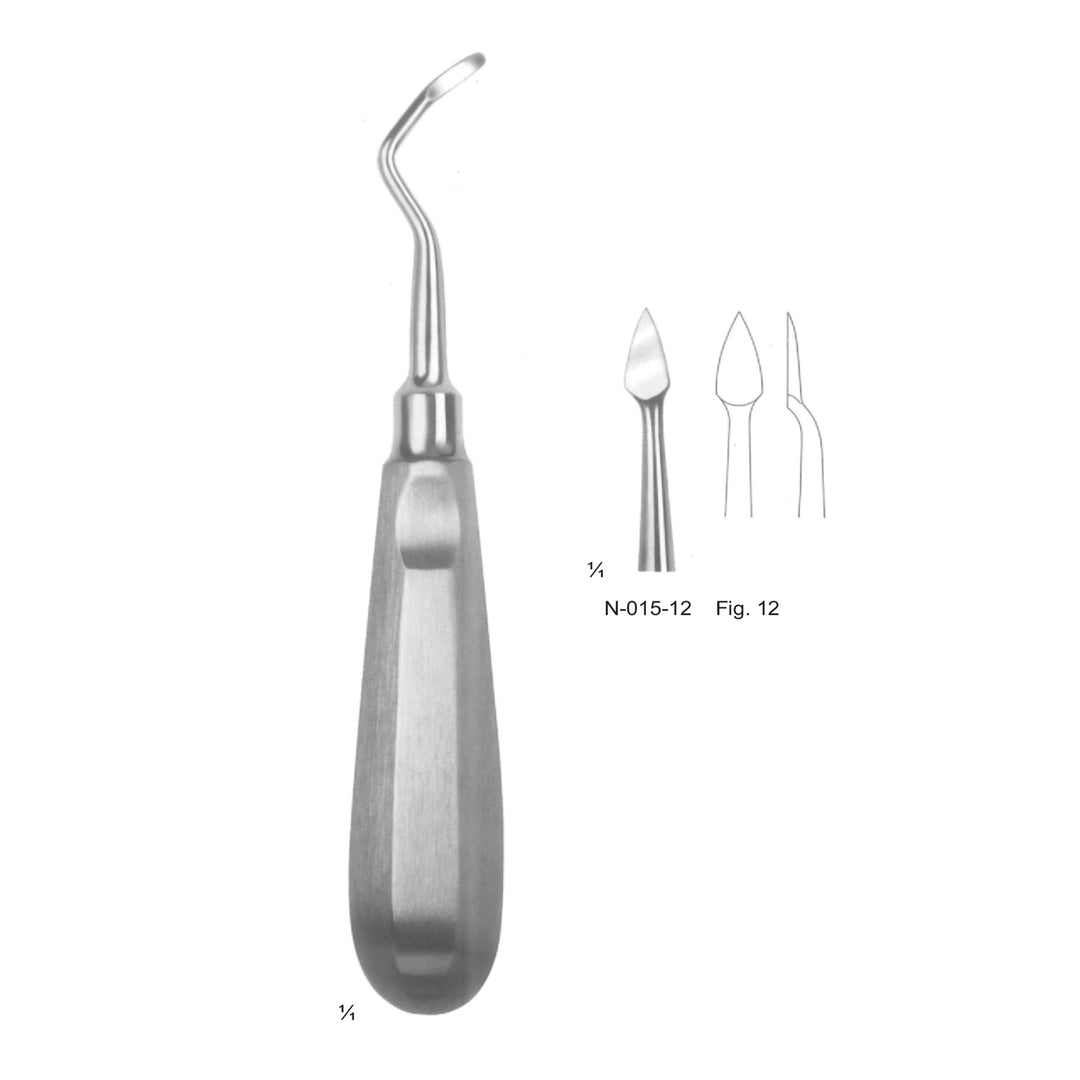 Root Elevators Fig 12 (N-015-12) by Dr. Frigz