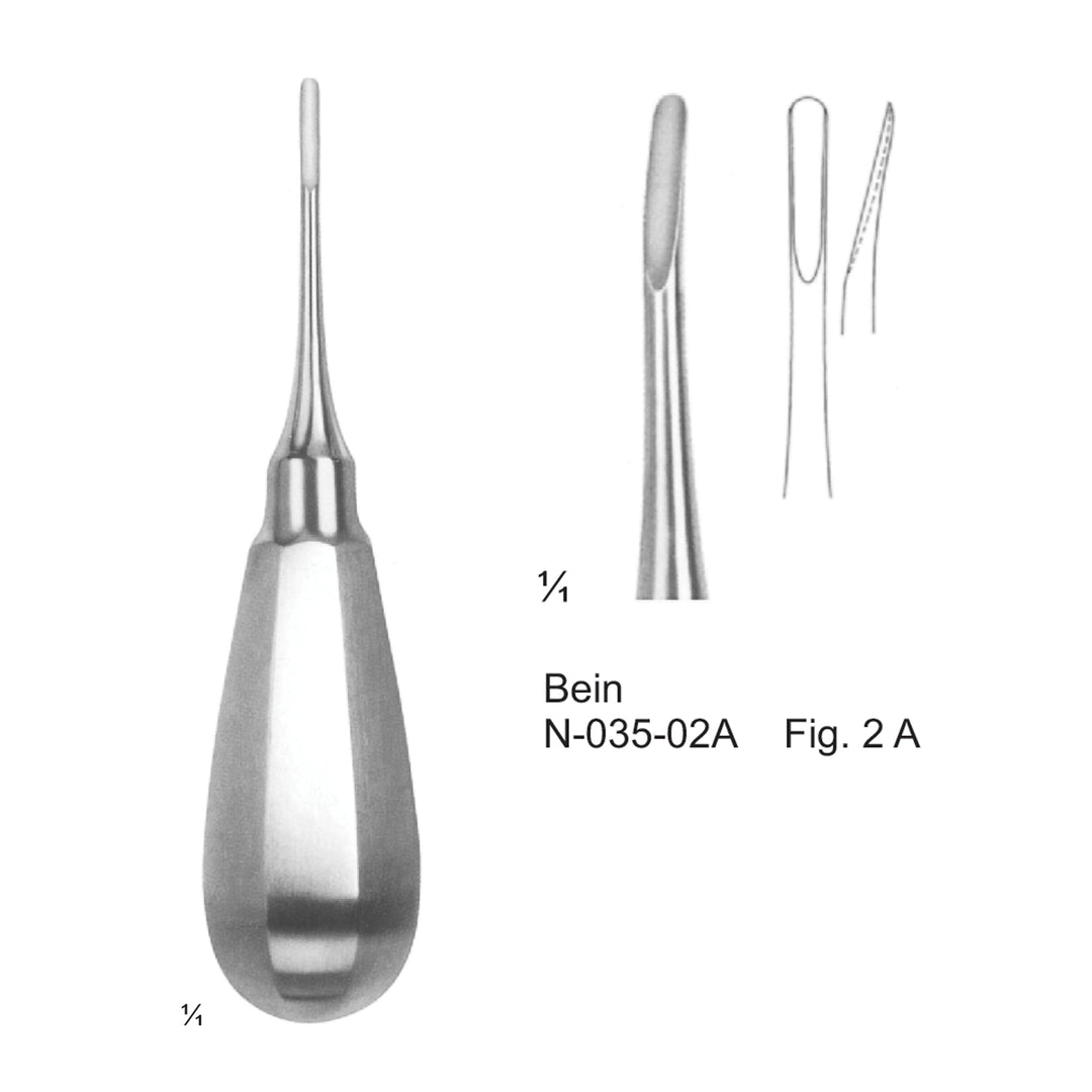 Bein Root Elevators Fig 2 A (N-035-02A) by Dr. Frigz