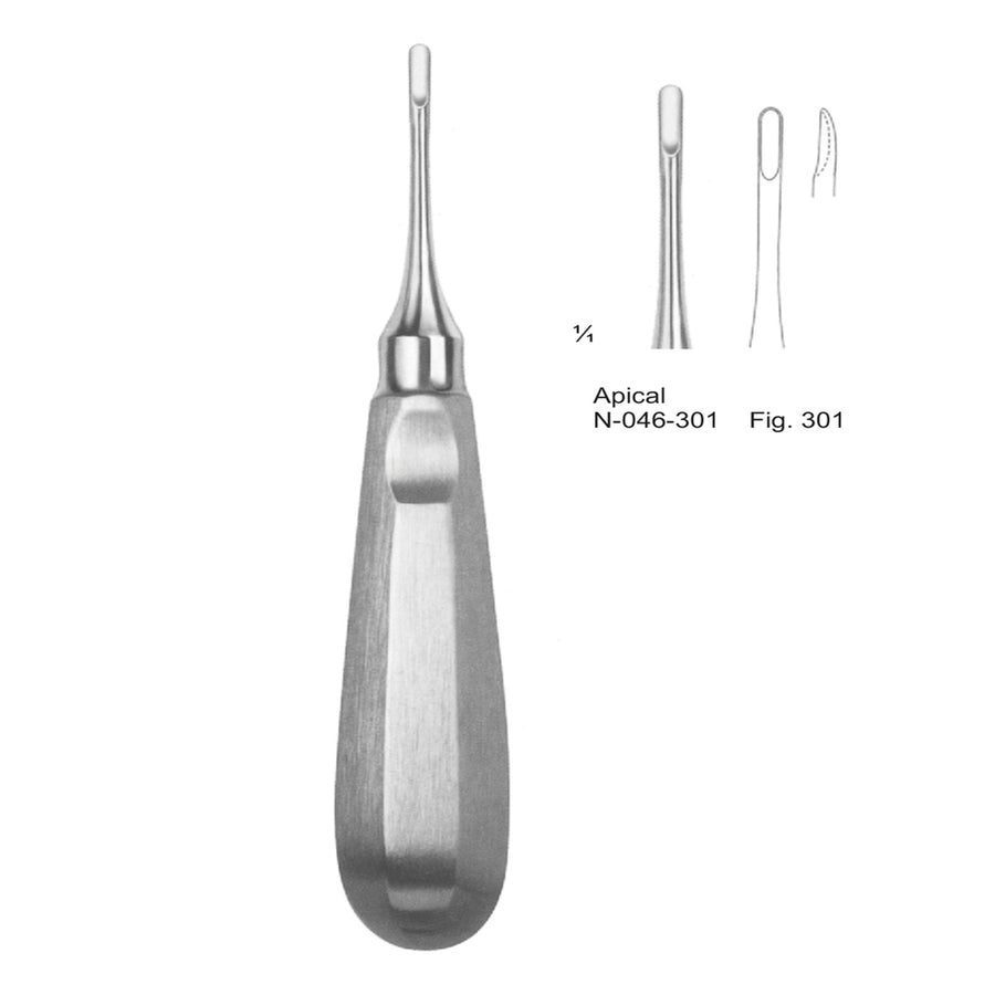 Apical Root Elevators Fig 301 (N-046-301) by Dr. Frigz