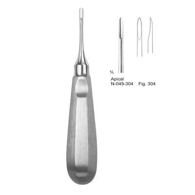 Apical Root Elevators Fig 304 (N-049-304) by Dr. Frigz