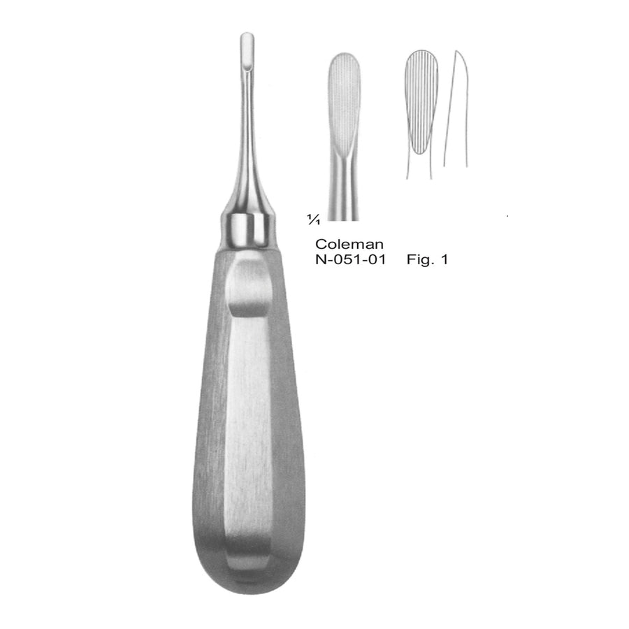 Coleman Root Elevators Fig 1 (N-051-01) by Dr. Frigz