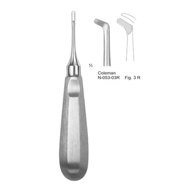 Coleman Root Elevators Fig 3 R (N-053-03R)