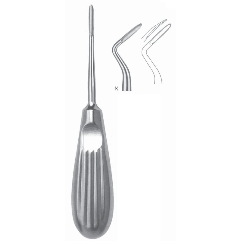 Hylin Root Elevators Fig 3 L (N-059-03L) by Dr. Frigz