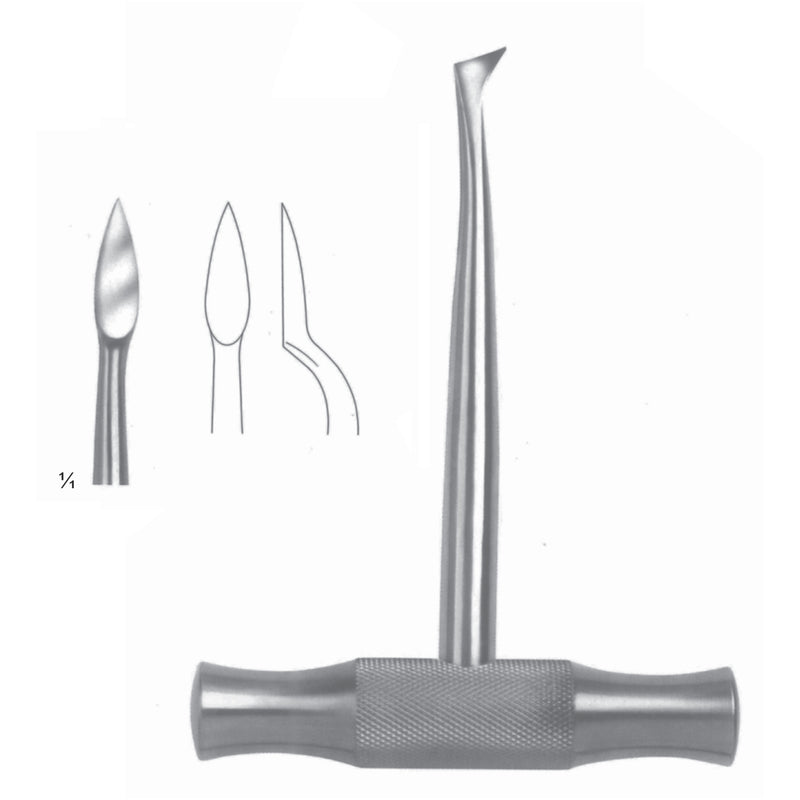 Lecluse Root Elevators Fig 1 (N-091-01) by Dr. Frigz
