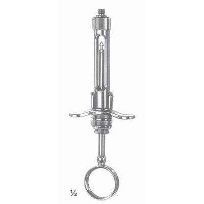 Cylinder Cartidge Syringe Syringes 2.2 Cc, With Aspiration With Metrie Thread (O-007-07)