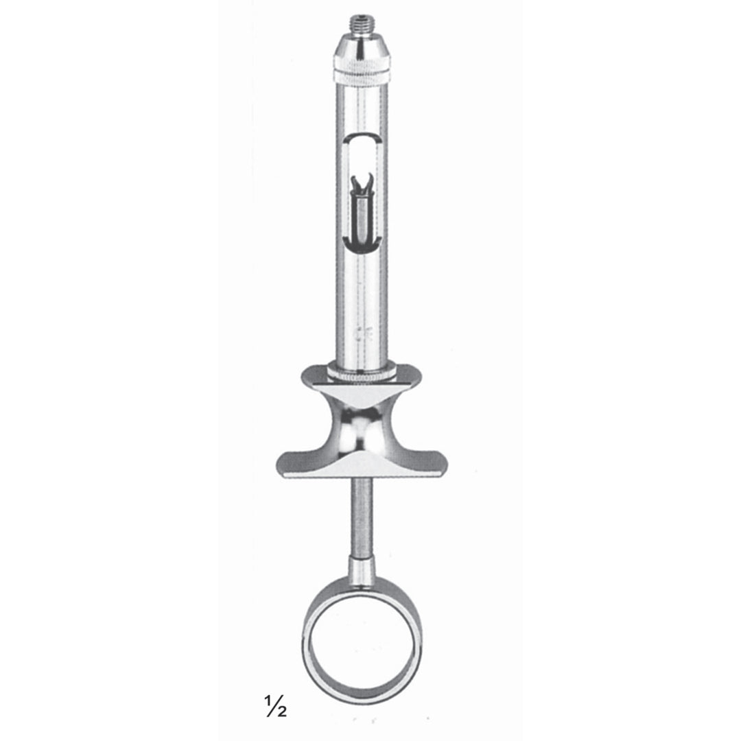 Cylinder Cartidge Syringe Syringes 1.8 Cc, With Aspiration With Metric Thread (O-009-09) by Dr. Frigz