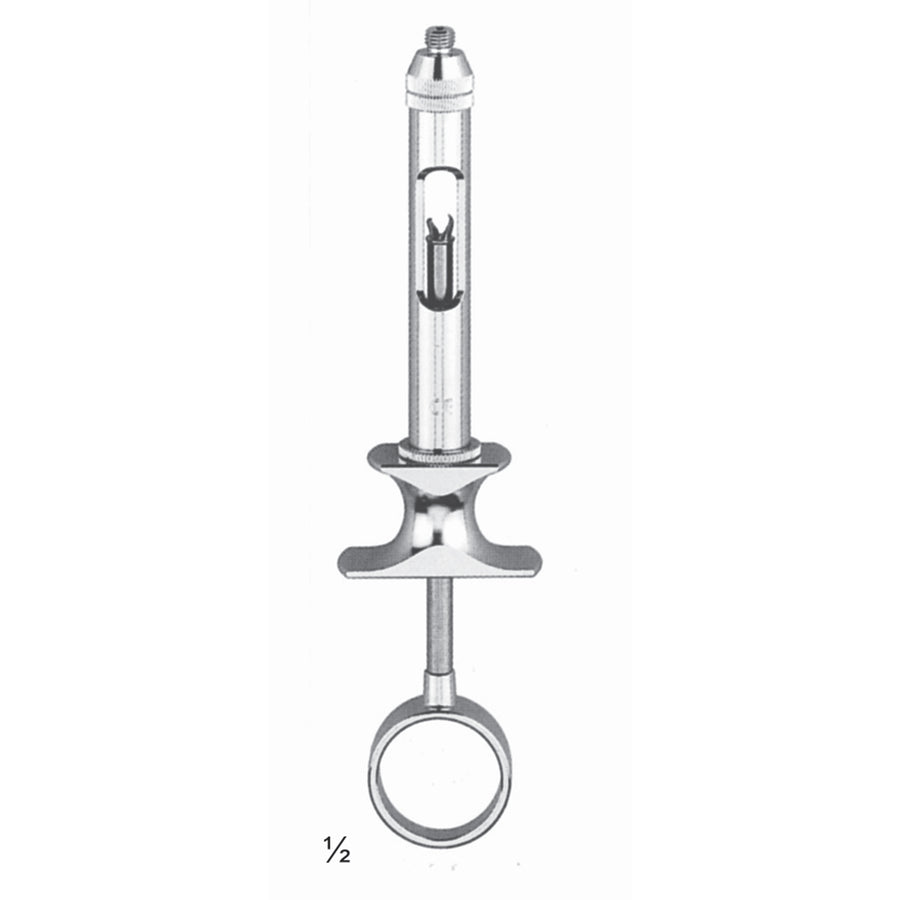 Cylinder Cartidge Syringe Syringes 1.8 Cc, With Aspiration With Us Thread (O-010-10) by Dr. Frigz