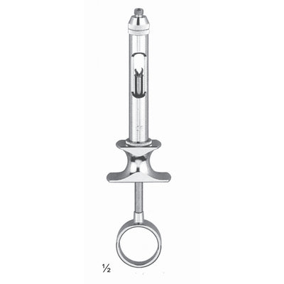 Cylinder Cartidge Syringe Syringes 1.8 Cc, With Aspiration With Us Thread (O-010-10)