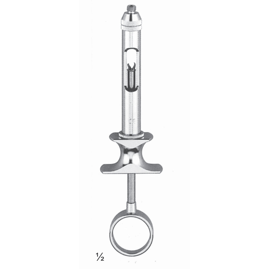 Cylinder Cartidge Syringe Syringes 2.2 Cc, With Aspiration With Metric Thread (O-011-11) by Dr. Frigz