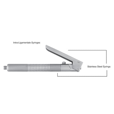 Syringes Intra-Ligamentale Syringes, Stainless Steel Syrings (O-039-01) by Dr. Frigz