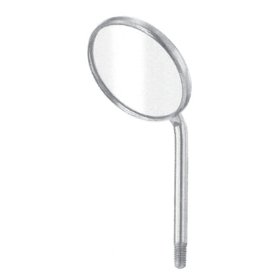 Mouth Mirrors Simple Stem, 5=24 mm (P-024-24) by Dr. Frigz