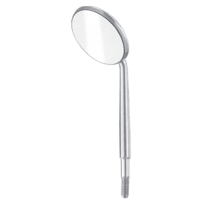 Cone Socket Mouth Mirrors Rhodium, Plane, 3=20 mm (P-025-20) by Dr. Frigz