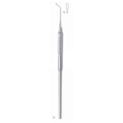 Mouth Mirrors Micro Metal Mirror With Fixed Handle For Apicoectomy 45 Degrees Fig 1 2.5 mm (P-028-01) by Dr. Frigz